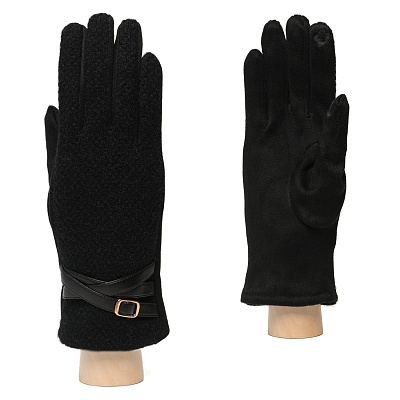 JRF31-2 FABRETTI  Перчатки жен. 100% полиэстер; на ладони:  90% полиэстер/10% эластан 