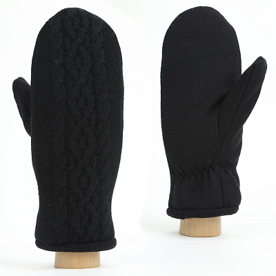 JMF52-2 FABRETTI  Рукавицы жен. 90% шерсть/10% эластан 