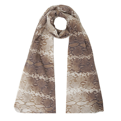 VFR4-13 Шарф жен. 30% вискоза, 70% полиэстер 65x190 FABRETTI