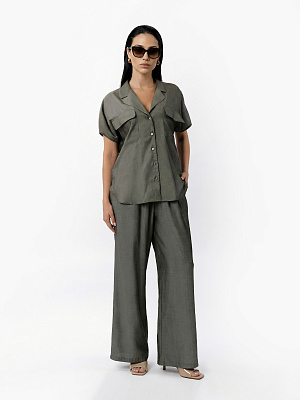 NPBL007-155 FABRETTI Блуза женская 58% вискоза, 42% полиэстр