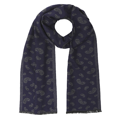 VGU8-8 Шарф муж. 100% вискоза 30x192 FABRETTI