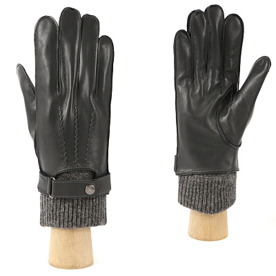 GLG4L-9  FABRETTI Перчатки муж. нат. кожа