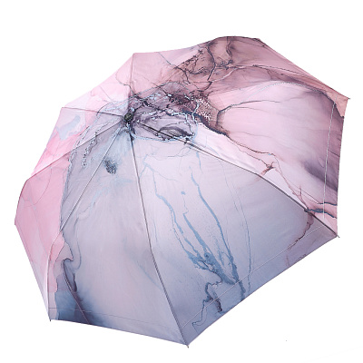 UFS0137-5 Зонт жен. Fabretti, автомат, 3 сложения, сатин