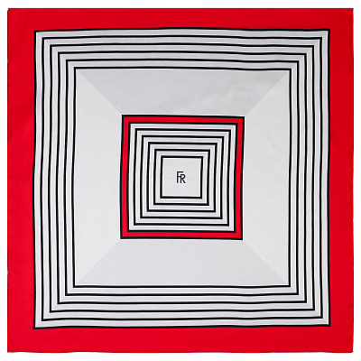 VFI0073-4 Платок жен. 100% полиэстер 70x70 FABRETTI