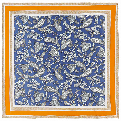 VFI0077-8 Платок жен. 100% полиэстер 70x70 FABRETTI