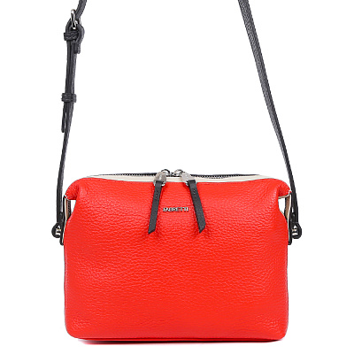 16016C1-W2-353/112 red/beige FABRETTI Сумка жен. нат. кожа