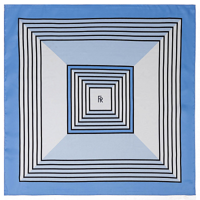 VFI0073-9 Платок жен. 100% полиэстер 70x70 FABRETTI