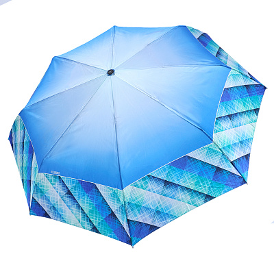 UFS0143-8 Зонт жен. Fabretti, автомат, 3 сложения, сатин