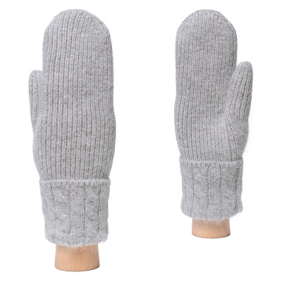 JLF13-3 FABRETTI Рукавицы жен. 40% ангора, 20% вискоза, 40% полиэстер