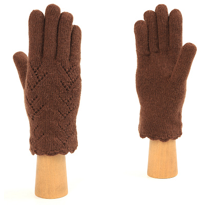 JFF1-13 FABRETTI Перчатки жен. 70% шерсть/20% ангора/10% нейлон