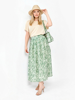 NYSK003-150P FABRETTI Юбка женская 85% тенсел, 15% полиамид