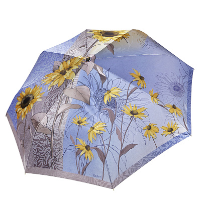 UFS0134-9 Зонт жен. Fabretti, автомат, 3 сложения, сатин