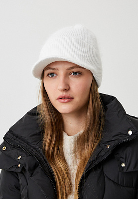 DW76-1 Кепка жен. 30% ангора, 30% вискоза, 40% нейлон разм.57 FABRETTI