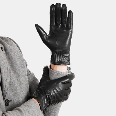 FM18-1 FABRETTI Перчатки муж. нат. кожа