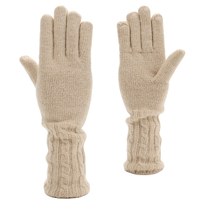 JFF31-8 FABRETTI Перчатки жен. 70% шерсть/20% ангора/10% нейлон