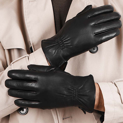 20FM45-1 FABRETTI Перчатки муж. нат. кожа