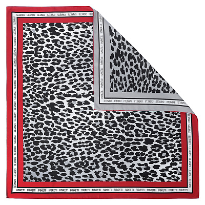 VFV62-4 Платок жен. 100% полиэстер 90x90 FABRETTI