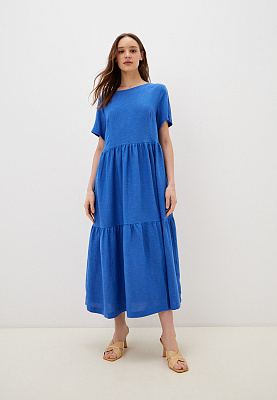 ZD30-8 FABRETTI Платье  женское 53% лён, 47% вискоза
