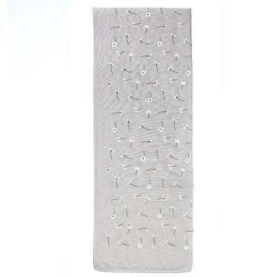 VF42-3 Шарф жен. 55% бамбук, 45% полиэстер 70x180 FABRETTI