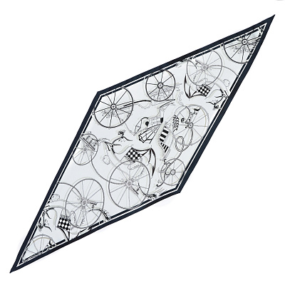 VFV31-30 Платок жен. 100% полиэстер 45x120 FABRETTI