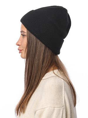 DW132-2f Fabretti Шапка женская 40% шерсть енота, 15% шерсть, 25% вискоза, 20% нейлон