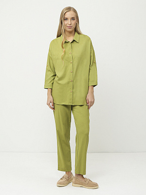 NCF80-150 FABRETTI Брюки женские 70% лён 30% вискоза