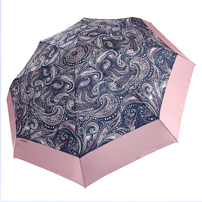 UFS0138-5 Зонт жен. Fabretti, автомат, 3 сложения, сатин