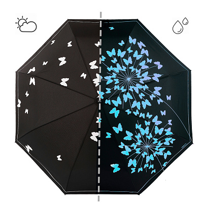 UFW6-9 Зонт жен. Fabretti, автомат, 3 сложения, эпонж