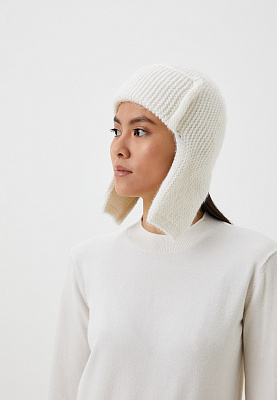 DSR75-1 Ушанка жен. 40%мохер, 25%шерсть, 35%акрил  разм.57 FABRETTI