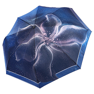 UFS0154-8 Зонт жен. Fabretti, автомат, 3 сложения, сатин