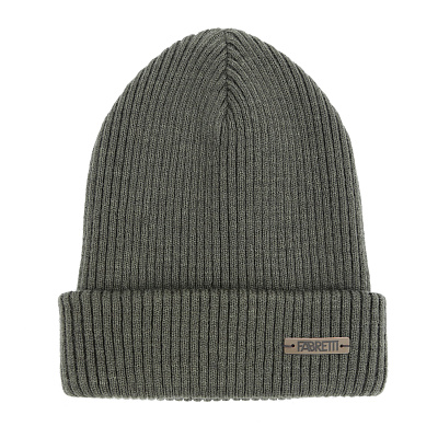 DFRG50-11 FABRETTI Шапка мужская 50% шерсть, 30% вискоза, 20% полиэстер