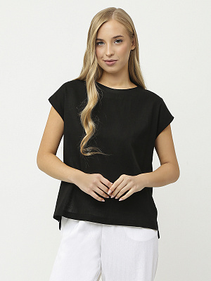 NCF98-2 FABRETTI Блуза женская 55% лён 45% вискоза