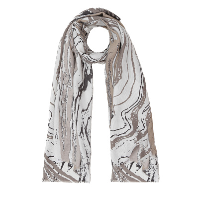 VFI8-13 Шарф жен. 100% полиэстер 65x190 FABRETTI