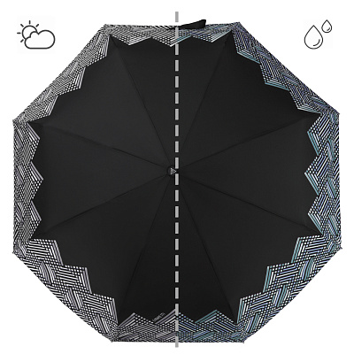 UFW0015-9 Зонт жен. Fabretti, автомат, 3 сложения, эпонж