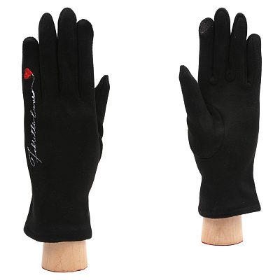 JIF18L-1 FABRETTI Перчатки жен. 90% полиэстер/10% эластан