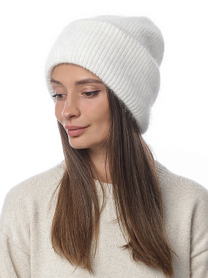 DW135-1 Fabretti Шапка женская 35% ангора, 40% вискоза, 25% нейлон