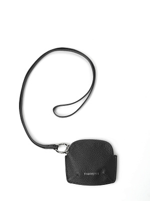 Q260802D-2 FABRETTI Чехол для наушников жен. 100% натуральная кожа КРС 