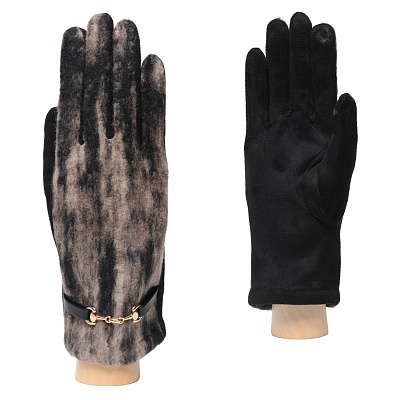 JRF29-13 FABRETTI Перчатки жен. 100% полиэстер; на ладони: 90% полиэстер/10% эластан 