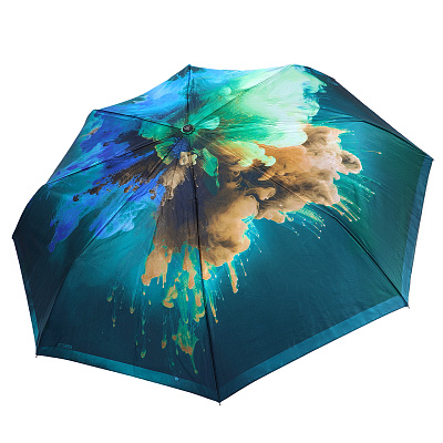 UFS0140-11 Зонт жен. Fabretti, автомат, 3 сложения, сатин