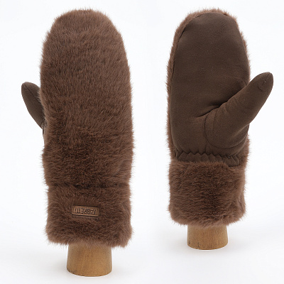 JMF74-12 FABRETTI Рукавицы жен. 100% полиэстер;на ладони: 90% полиэстер/10% эластан