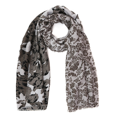 VFI9-3 Шарф жен. 100% полиэстер 65x190 FABRETTI