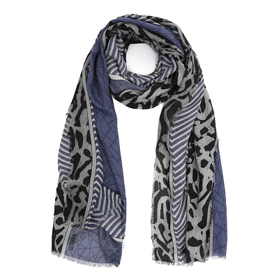 VFS1022-8 Шарф жен. 18% шерсть, 82% модал  70x180 FABRETTI