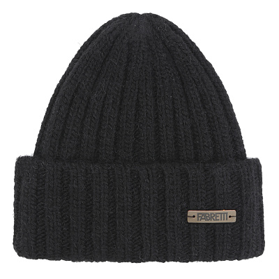 DFRG47-2 FABRETTI Шапка мужская 20% альпака, 30% шерсть, 50% акрил