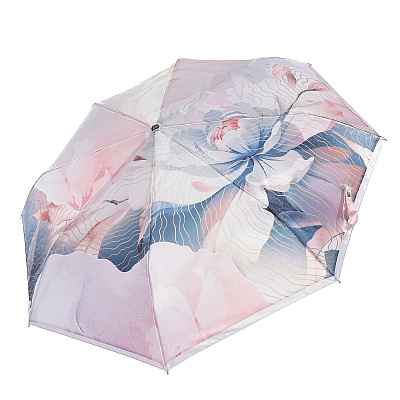 UFLS45-9 Зонт жен. Fabretti, облегченный автомат, 3 сложения, сатин
