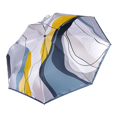 UFLS1-7 Зонт жен. Fabretti, облегченный автомат, 3 сложения, сатин