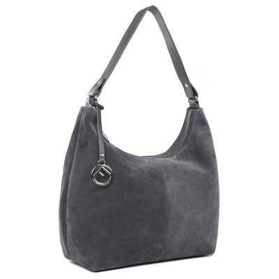 984044-T-grey FABRETTI Сумка жен. нат. кожа