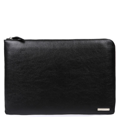 8-131k-black Папка  FABRETTI нат. кожа