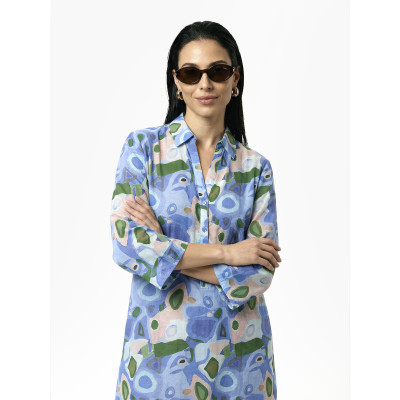 NLTU006-111P FABRETTI Туника женская 75% вискоза, 25% полиамид