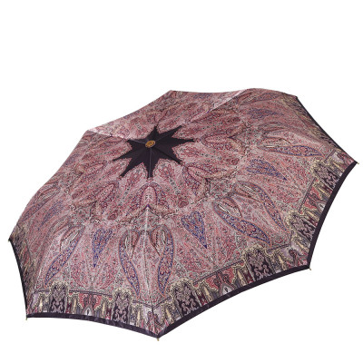 L-17103-11 Зонт жен. Fabretti, облегченный суперавтомат, 3 сложения, сатин
