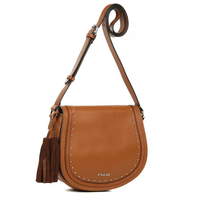 15496A-W1-558/777 l.brown Palio Сумка жен. нат. кожа
